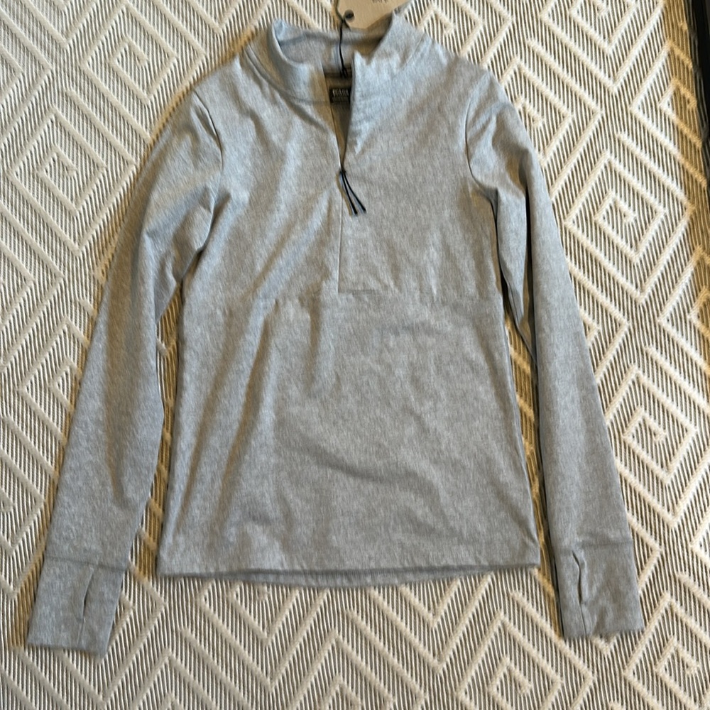 Prana Ice Flow Half Zip - in Heather Grey *NWT
